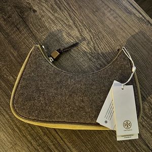 Tory Burch Mercer Felt Small Shoulder Bag